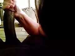 私の黒いディックを吸う