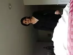 暑い伯母からかい少年